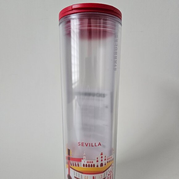 NEW STARBUCKS You Are Here Sevilla, Spain Double Wall Tumbler w/SKU 16floz/473ml - Picture 1 of 7